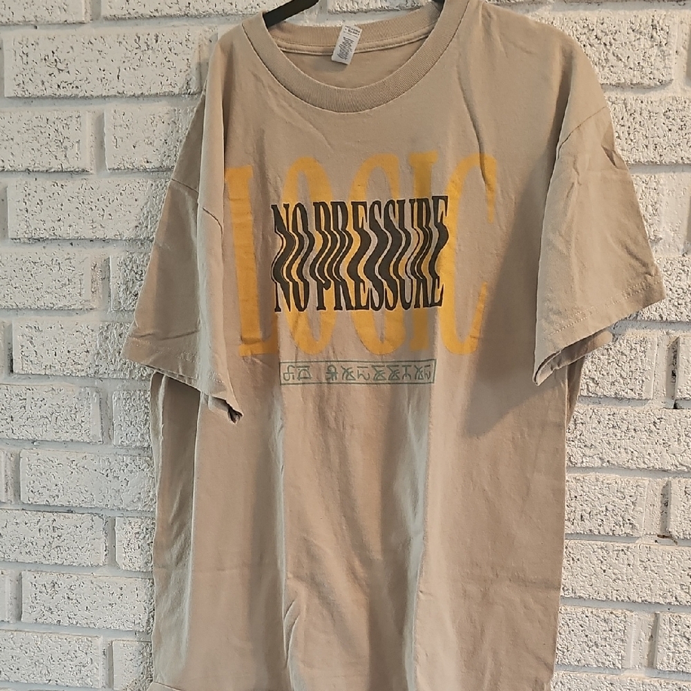 Artist LOGIC Tan Graphic Tee - Short Sleeve